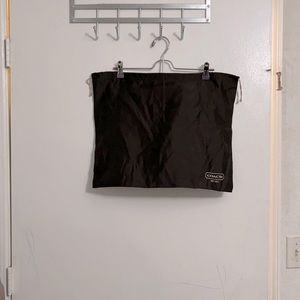 Authentic Coach dust bag